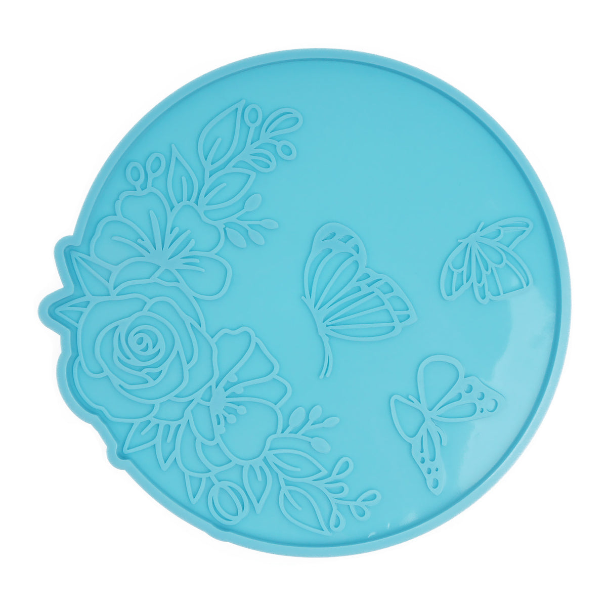 1 piece Silicone Butterfly/Flower Table Mat Mold DIY Coaster Mold Shin –  Rosebeading Official