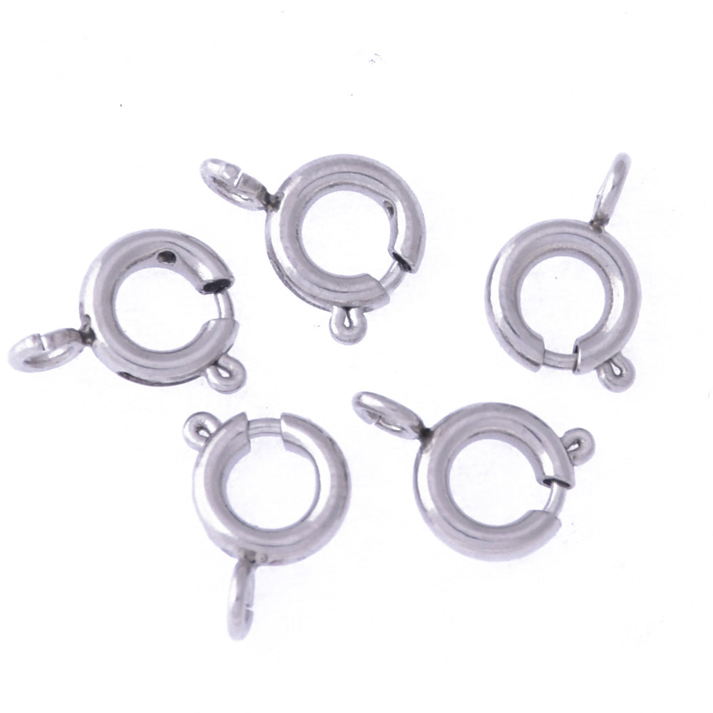 Wholesale High Quality 4mm 6mm Teardrop Stainless Steel Clasp for