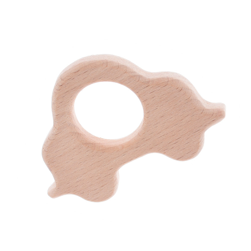 74*52mm Baby Teething Toy Wooden Teether First baby toys Handmade Baby toy Jewelry Wooden car shape 2pcs 10187961