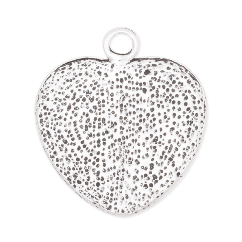 25mm Heart Pendant Trays,Zinc Alloy filled,Antique silver plated,20pcs/lot