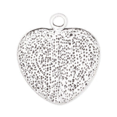 25mm Heart Pendant Trays,Zinc Alloy filled,Antique silver plated,20pcs/lot