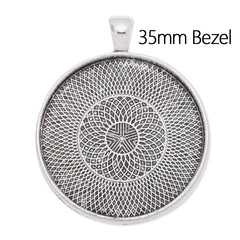 35mm Round pendant trays,zinc alloy filled,antique silver palted,20pcs/lot
