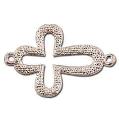 41*26 mm Cross Brass ,Light Rose Gold  Plated ,The Design Fits Wrist Shape,Sold 10 PCS Per Package