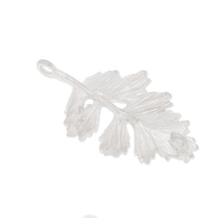 17x30mm Leaf,Matte Nickel,1 loop,Charm for necklace/ear,Brass filled,sold 10pcs/lot