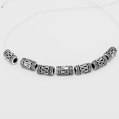 Tibetan Beads,Euro Style Beads,Jewelry Buddhism Beads,Large Hole Spacer beads,Length 10mm,Sold 50pcs/lot