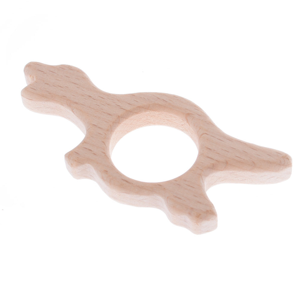 88*40mm Baby Teething Toy Wooden Teether First baby toys Handmade Baby toy Jewelry Wooden dinosaur shape 2pcs 10187951