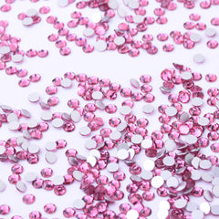 SS3 1440PCS Rose Red  Non Hot Fix Crystal, Flat Back 3D Rhinestones DIY Phone case Nail art design deco supplies