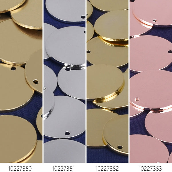 about 14mm Nonporous circular sheet brass,Brass Blanks stamping blanks –  Rosebeading Official