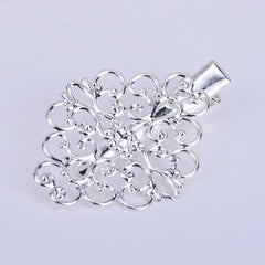 30*38mm Brass Barrette Hair Clip Filigree Barrette Blank Hair Clip Hair Accessories 20pcs