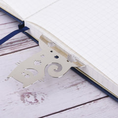51*14.5*4mm Stainless steel bookmark DIY Cross Stitch Pattern Modern Cross Embroidery Bookworm Gift 1pcs