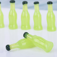 10*29MM Miniature Soda Bottle Cabochons Food Resin Cola Cabochons variety kawaii decoration 10pcs 102510