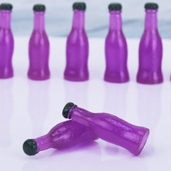 10*29MM Miniature Soda Bottle Cabochons Food Resin Cola Cabochons variety kawaii decoration 10pcs 102510