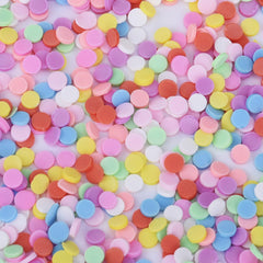 Dessert Candy slices Mixed Sprinkles Polymer Clay Confetti Sprinkles Small Cabochons Fake Food Cell Phone Deco 100grams 1bag 102511