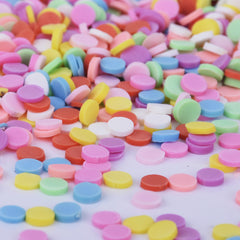 Dessert Candy slices Mixed Sprinkles Polymer Clay Confetti Sprinkles Small Cabochons Fake Food Cell Phone Deco 100grams 1bag 102511