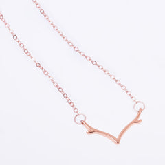 25mm Alloy Deer Antler Charms Pendant Connector Antler Jewelry Minimalist Jewelry wholesales 20pcs 102692
