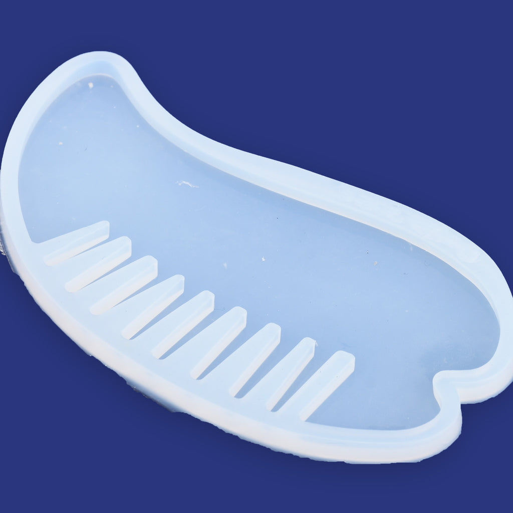 Mirror surface Comb Silicone Mold uv resin Molds For DIY Jewelry Making Tools kawaii mold 1pcs 102891