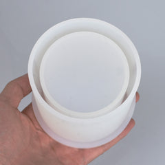 Potted Plants Silicone Mold Square Round Hexagon Shape to Choose Pot Mold Craft Mould For Home Decoration 1pcs 103189
