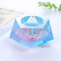 125*66mm Hexagon Polygon Mold Plant pot Silicone Mold Flowerpot Concrete Mold For Home Decoration 1pcs 10319050