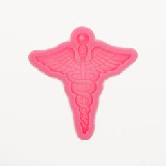1 Piece Silicone Angel Mold With Keychain Hole DIY Resin Snake Keychain DIY Handmade Gift 10364950