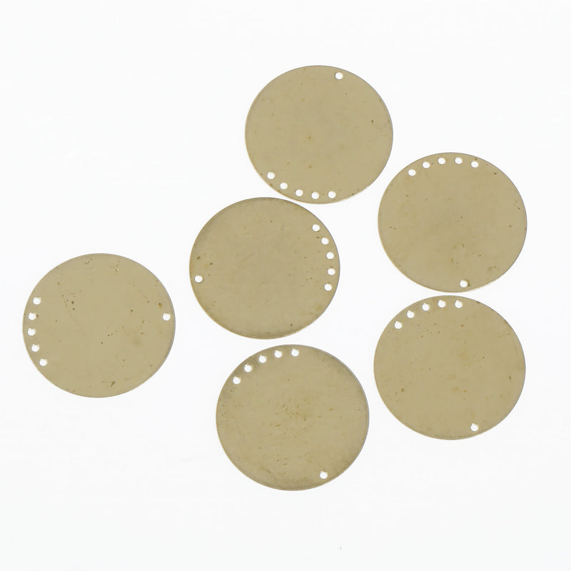 about 14mm Nonporous circular sheet brass,Brass Blanks stamping