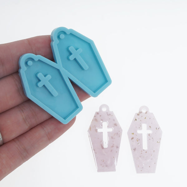 New Blue Silicone Earring Mold Beautiful Lady Earring Stud DIY Resin E –  Rosebeading Official