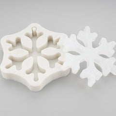 1 PCS Silicone 2D Snowflake Car Aroma Mold/ Plaster Mold/ DIY Candle Mold Candle Craft 10397251