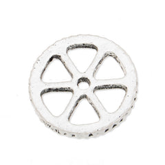 20PCS 15mm Antique Silver Metal Steampunk, Gear Charms Connector for Gear Jewelry