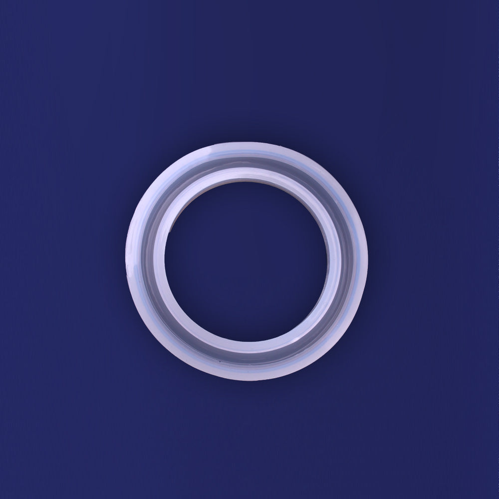 1 pcs Smooth Wide Bangle silicone mold,bracelet mould, for epoxy resin,jewellery Diy ,Inside diameter: 54mm