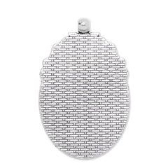 30x40mm Oval pendant tray,Zinc alloy filled,Antique silver plated,20pcs/lot