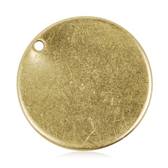 About 20mm Brass Blanks Jewelry Accessories,stamping blanks for Jewelry Making,Thickness 1 mm,Metal,50pcs/lot