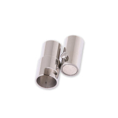 3mm Stainless Steel Bracelet Clasps, Leather Clasps Round Bracelet Clasps ,Cord End Clasp 5pcs