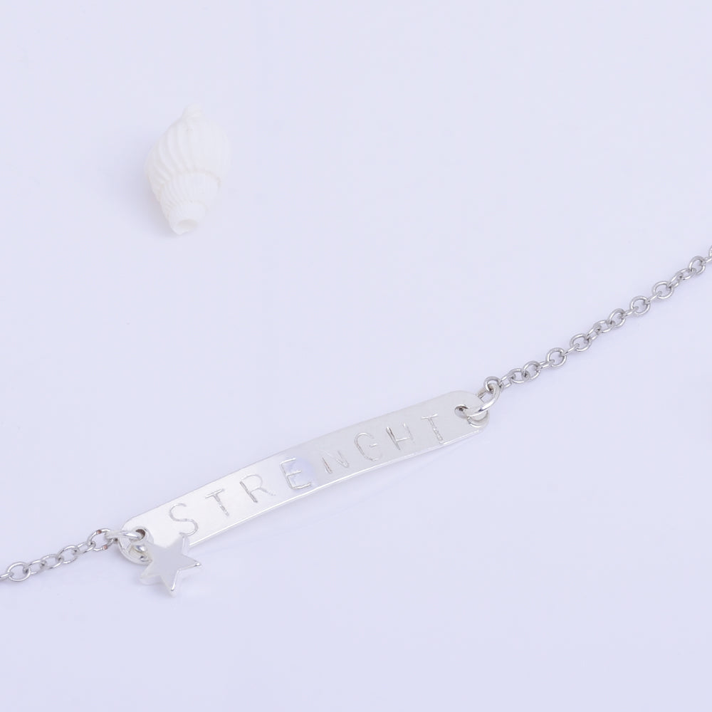 About 25*16mm tibetara® Stamping Blank Bar Charm Pendant Ready to engrave necklace bar blanks Craft Supplies plated gold 20pcs