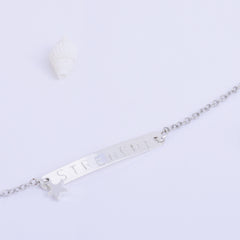 About 25*16mm tibetara® Stamping Blank Bar Charm Pendant Ready to engrave necklace bar blanks Craft Supplies plated gold 20pcs