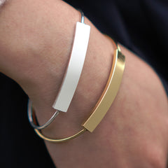 High quality 60mm Brass Adjustable Cuff Bracelet Blank bracelets Open Bangle jewelry supplies plated silver 1pcs