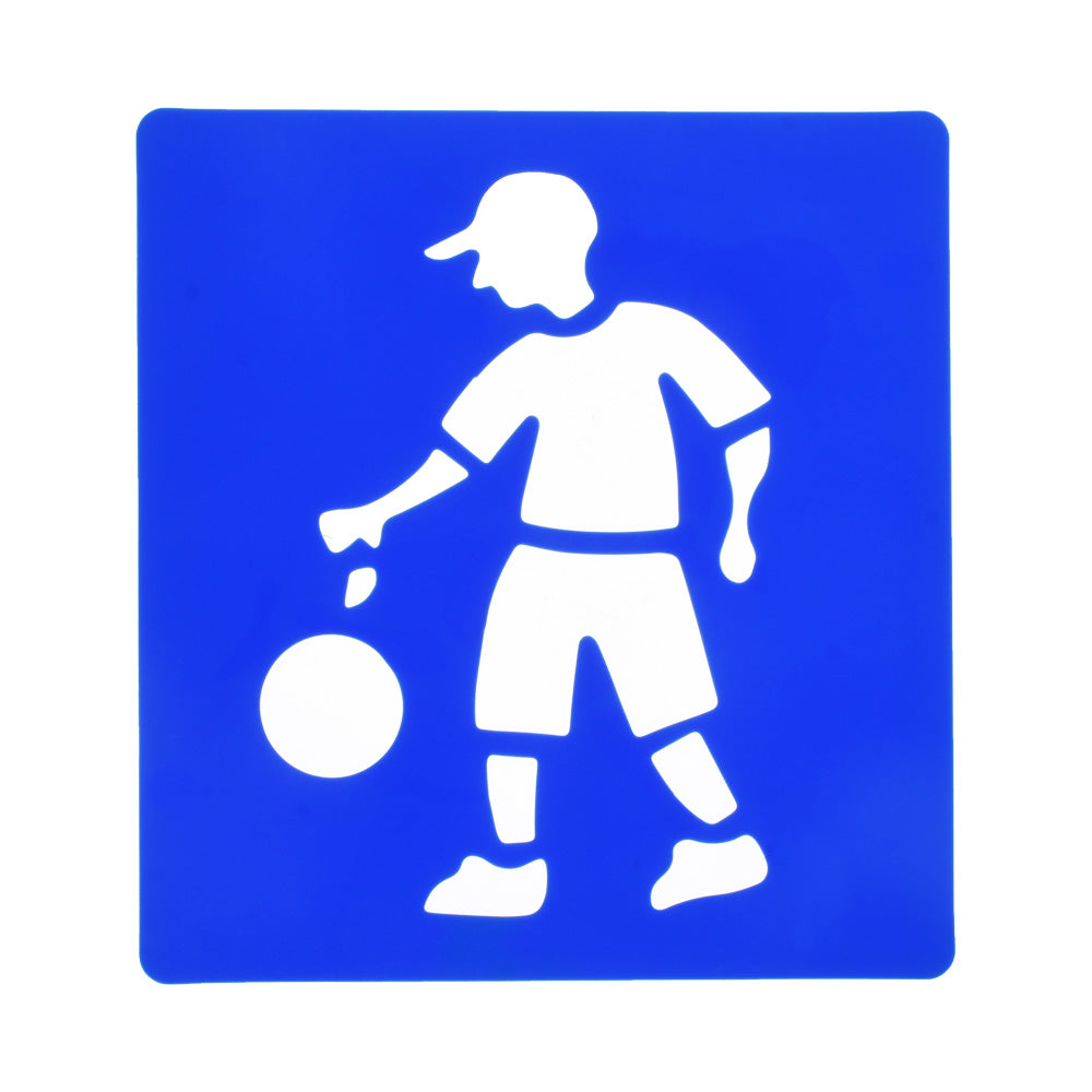 tibetara About 14*15cm Children's sportsman Stencils bullet journal accessories Drawing Stencil template 6 each/lot
