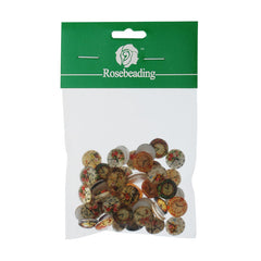 12mm Round glass cabochons,clock pattern glass cabochon,flat back,thickness 4.5mm,50 pieces/lot