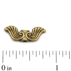 19*8mm Vintage antique bronze Zinc alloy beads,The Greek architectural elements,sold 200 pcs per pkg
