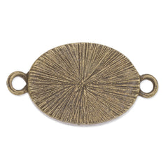 18x25mm Oval Bracelet Connector Bezel,Easy use,Zinc Alloy filled,Antique Bronze plated,20pcs/lot