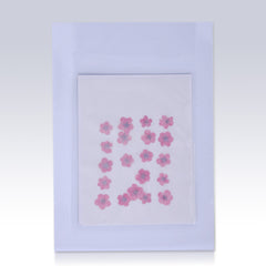20pcs Dried Real Pressed Flower Stickers dyed pressed flower for phone case