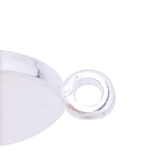 16mm(inside) Round pendant trays,Zinc Alloy filled,Silver plated,20pcs/lot