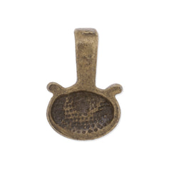 12x18mm Glue On Bails ,Jewelry Bails Vintage Owl ,Match Pendant Bails,zinc Alloy,Antique Bronze plated,50pcs/lot