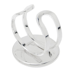 20MM Setting Ring Blank Bezel-DIY-Crystal Clear Glass Round Ring,Silver plated,20 picecs/lot