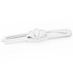 66*14mm Imitation Rhodium Geometry Word Folder, Sector Hair Clips Base,Blank hairpin,Bobby Pin Base,Metal,20pcs/lot
