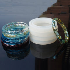 1 pcs 62mm Silicone Mold For Fine Bracelet Bangle Resin Mold Handmade DIY Resin Bangle