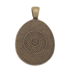25x30mm egg Pendant trays,zinc alloy filled,antique bronze plated,20pcs/lot