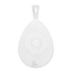 20x30mm Drop pendant trays,Zinc Alloy filled,shine silver plated,20pcs/lot