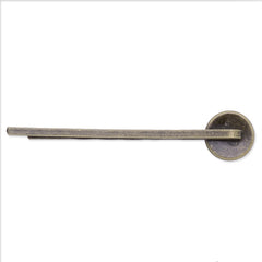 10mm Antique Bronze Plated Brass Bobby Pin blank,length is 58mm,sold 50pcs/lot