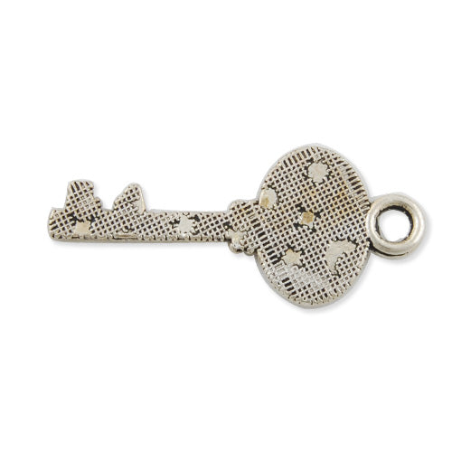 200PCS 30*13mm Vintage antique silver Zinc alloy Charms,love key