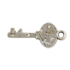 200PCS 30*13mm Vintage antique silver Zinc alloy Charms,love key