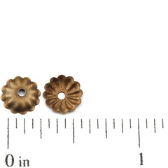 Iron Beads Caps,7*1MM,Antique Bronze Plated,Sold 2000 pcs per Pkg
